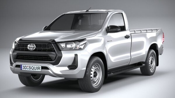 Alfombrilla para Toyota Hilux Cabina Unica (2018-2024)